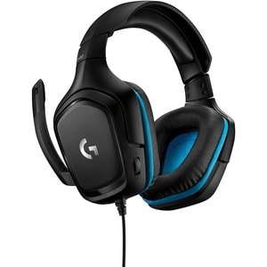 Logitech G432 Headset - Wired - Over-the-head - Black