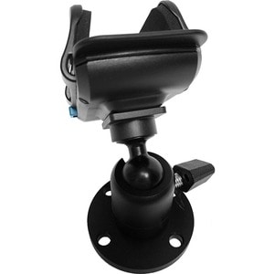 CELL PHONE HOLDER ROUND BASE FOR PERMANENT MOUNTING