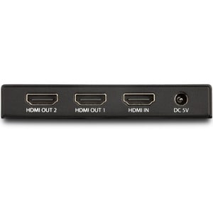 StarTech.com 2 Port HDMI Splitter - 4K 60Hz - 1x2 Way HDMI 2.0 Splitter - HDR - ST122HD219 - Displays the same image with 