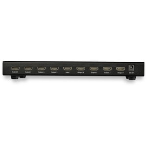 StarTech.com 8-Port 4K 60Hz HDMI Splitter - HDR Support - HDMI 2.0 Splitter - 7.1 Surround Sound Audio - Displays the same