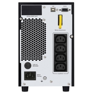 APC by Schneider Electric Easy UPS SRV2KI Double Conversion Online UPS - 2 kVA/1.60 kW - Tower - 4 Hour Recharge - 4 Minut