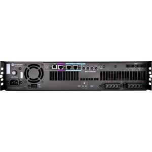 Crown DriveCore Install 4|300N Amplifier - 1200 W RMS - 4 Channel - 0.4% THD - 20 Hz to 20 kHz - 650 W - Ethernet