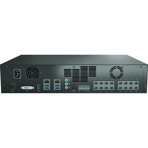 Milestone Systems Husky M20 16 Channel Wired Video Surveillance Station 4 TB HDD - Network Video Recorder - HDMI - DVI