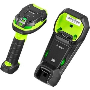 Zebra DS3678-SR Handheld Barcode Scanner - Wireless Connectivity - Industrial Green - 1D, 2D - Imager - Bluetooth