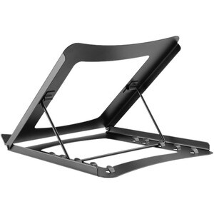Digitus Mobiler Notebook Ständer. Produkttyp: Laptop-Ständer, Produktfarbe: Schwarz, Material: Metall. Breite: 255 mm, Tie