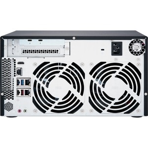 QNAP TVS-872XT-I5-16G SAN/NAS/DAS Storage System - Intel Core i5 i5-8400T Hexa-core (6 Core) 1.70 GHz - 8 x HDD Supported 