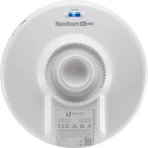 Ubiquiti NanoBeam AC Gen2 NBE-5AC-Gen2 IEEE 802.11ac 450 Mbit/s Wireless Bridge - 5 GHz, 2.40 GHz - 2 x Network (RJ-45) - 