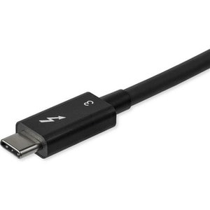 StarTech.com 2.6ft (80cm) Thunderbolt 3 Cable, 40Gbps, 100W PD, 4K/5K Video, Thunderbolt-Certified, Compatible w/ TB4/USB 