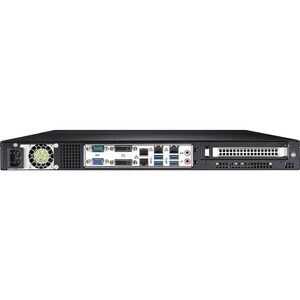 Advantech 1U Storage Chassis for MicroATX/ATX Serverboard with 4 Hot-swap Drive Bays - Rack-mountable - 1U - 5 x Bay - 1 x