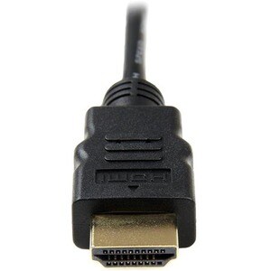 StarTech.com Cable HDMI de alta velocidad con Ethernet a Micro HDMI 3m - 2x Macho - Negro - Cable for Dispositivo de audio