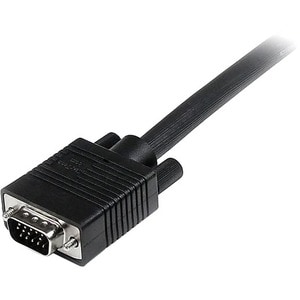Cable de Video VGA de 2m para Monitor de Computador - HD15 Macho a Macho - Negro