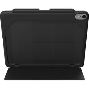 ZAGG Rugged Book Go Tastatur/Cover (Buchfalz) für 27,9 cm (11 Zoll) Apple iPad Pro Tablet - Schwarz - Sturzsicher