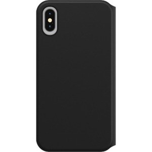 OtterBox Strada Carrying Case (Book Fold) Apple iPhone XS Max - Black - Fingerprint Resistant, Scratch Resistant, Scuff Re