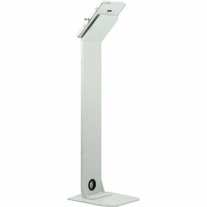 CTA Digital Tablet PC Stand - Up to 10.2" Screen Support - 50" Height x 13.5" Width x 16" Depth - Floor - Steel - White WHITE