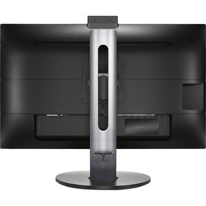 Philips 241B7QUBHEB 24" Class Webcam Full HD LCD Monitor - 16:9 - Textured Black - 60.5 cm (23.8") Viewable - In-plane Swi