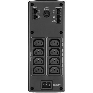 APC Back-UPS Pro, 1600VA/960W, Tower, 230V, 8x IEC C13 outlets, AVR, LCD, User Replaceable Battery. UPS topology: Line-Int
