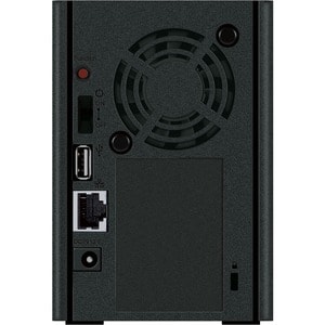 BUFFALO LinkStation SoHo 220 2-Bay 4TB Home Office Private Cloud Data Storage with Hard Drives Included/Computer Network A
