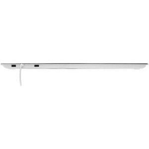 Macally Ultra Slim USB Wired Keyboard with 2 USB Ports For Mac - Cable Connectivity - USB Interface - 110 Key(s) - Compute