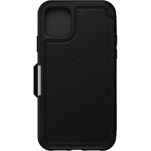 OtterBox Strada Tasche (Folie) Apple iPhone 11 - Schwarz - Echtes Leder Körper - Sturzsicher