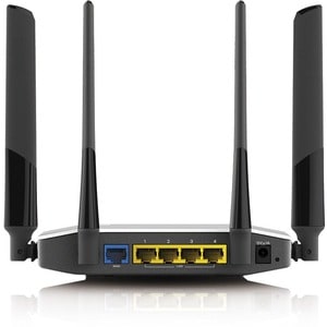 ZYXEL NBG6604 Wi-Fi 5 IEEE 802.11ac Ethernet Wireless Router - 2.40 GHz ISM Band - 5 GHz UNII Band - 4 x Antenna(4 x Exter