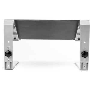 StarTech.com Adjustable Laptop Stand - Heavy Duty Steel & Aluminum - 3 Height Settings - Tilted - Ergonomic Laptop Riser f