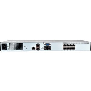 Vertiv Avocent AV3000 KVM Over IP Switch | 8 port KVM switches - 8 port AutoView KVM with 1 local and 1 remote users, VM a