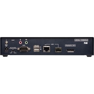 ATEN 4K DisplayPort Single Display KVM over IP Transmitter with PoE - 1 Computer(s) - 1 Local User(s) - 4K - 3840 x 2160 M