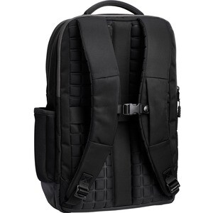 Timbuk2 Authority Carrying Case (Backpack) for 15" to 17" Notebook - Black Deluxe - Nylon Body - Shoulder Strap, Handle, T