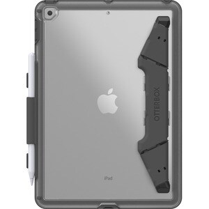 OtterBox UnlimitEd Case for Apple iPad (7th Generation) Tablet - Clear, Grey - Synthetic Rubber, Polycarbonate, Polyurethane