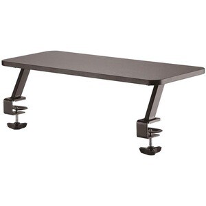 StarTech.com Monitor Riser Stand - Clamp-on Monitor Shelf for Desk - Extra Wide 25.6"/65 cm - For up to 34" Monitors - Bla