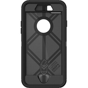 OtterBox Defender Carrying Case (Holster) Apple iPhone 7, iPhone 8, iPhone SE 2 Smartphone - Black - Dirt Resistant Port, 