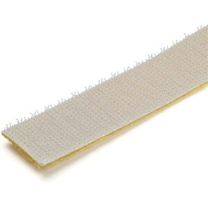 StarTech.com 50ft. Hook and Loop Roll - Yellow - Cable Management (HKLP50YW) - Cable Strap - 15.2 m Length - Fabric