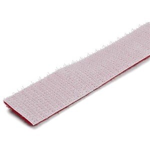 StarTech.com Kabelbinder - Rot - 1 Stück Paket - Kabelverbindungsstrip - 15,2 m Länge - Stoff