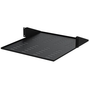 StarTech.com Mensola per server rack 2U - 2 staffe - Montaggio centrale - Ventilata - SPCC - 34 kg Static/Stationary Weigh