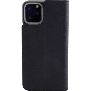 GALELI Book Case MARC Tasche (Buchfalz) Apple iPhone 11 Pro Smartphone - Schwarz - Echtes Leder