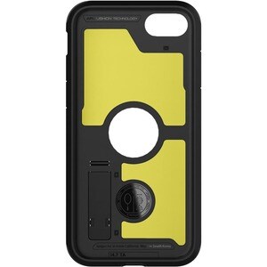 Spigen Tough Armor Case for Apple iPhone SE Smartphone - Black - OEM - Drop Resistant, Impact Resistant - Thermoplastic Po