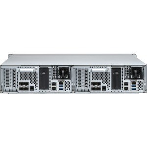 QNAP Enterprise ZFS NAS ES2486DC-2142IT-96G 24 x Gesamtzahl Einschübe SAN/NAS-Speichersystem - 4 GB Größe Flash-Speicher X