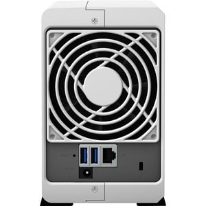 Synology DiskStation DS220J 2 x Total Bays SAN/NAS Storage System - Realtek RTD1296 Quad-core (4 Core) 1.40 GHz - 512 MB R