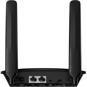 TP-Link TL-MR100 Wi-Fi 4 IEEE 802.11b/g/n Cellular Modem/Wireless Router - 4G - LTE 2100, LTE 850, LTE 1800, LTE 2600, LTE