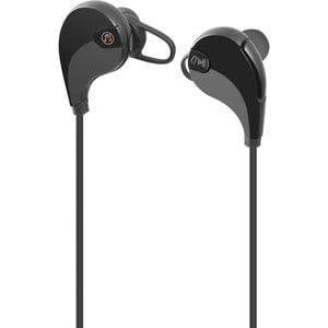 Technaxx MusicMan BT-X23 Wireless Behind-the-neck, Earbud Binaural Stereo Earphone - Black - In-ear - 8 m - Bluetooth - 20