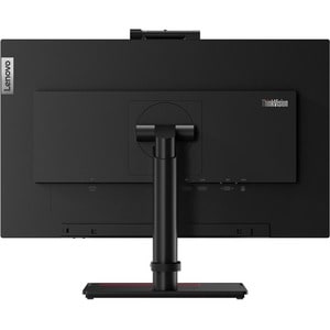 Lenovo ThinkVision T24v-20 24" Class Webcam Full HD LCD Monitor - 16:9 - Raven Black - 23.8" Viewable - In-plane Switching