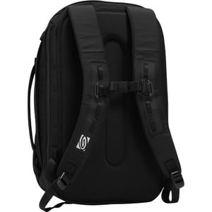 Timbuk2 Never Check Carrying Case (Backpack) for 9.7" to 15" Apple iPad Notebook - Jet Black - Weather Proof, Liquid Resis