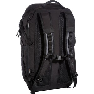 Timbuk2 PARKER Carrying Case (Backpack) for 15" Notebook - Jet Black - Weather Proof - Tricot Interior Material - Shoulder