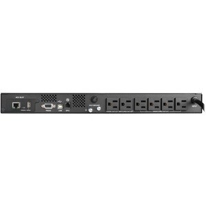 Eaton Tripp Lite Series SmartPro 120V 500VA 300W Line-Interactive UPS, 1U, WEBCARDLX, USB, DB9, 6 Outlets - 1U Rack/Tower 