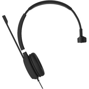 Yealink UH36 Kabel Kopfbügel Mono Headset - Schwarz/Silber - Monaural - Ohraufliegend - 20 Hz bis 20 kHz Frequenzgang - 12