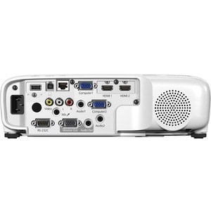 Epson PowerLite 118 LCD Projector - 4:3 - 1024 x 768 - Front, Ceiling, Rear - 8000 Hour Normal Mode - 17000 Hour Economy M