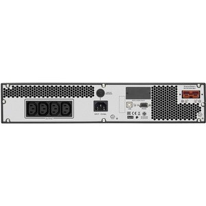 APC by Schneider Electric Easy UPS Double Conversion Online UPS - 1 kVA/800 W - 4U Rack-mountable - 4 Hour Recharge - 23.7