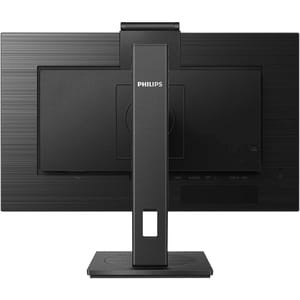 Philips 242B1H 24" Class Webcam Full HD LCD Monitor - 16:9 - Textured Black - 60.5 cm (23.8") Viewable - In-plane Switchin