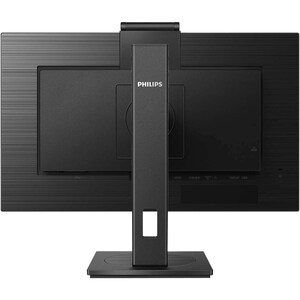 Philips 242B1H 24" Class Webcam Full HD LCD Monitor - 16:9 - Textured Black - 60.5 cm (23.8") Viewable - In-plane Switchin