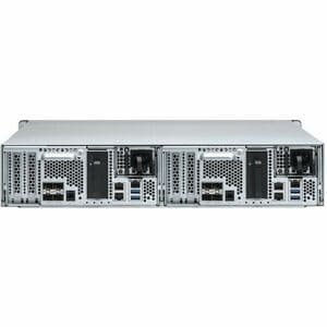 QNAP Enterprise ZFS NAS ES2486DC-2142IT-128G 24 x Total Bays SAN/NAS Storage System - 4 GB Flash Memory Capacity Xeon D-21